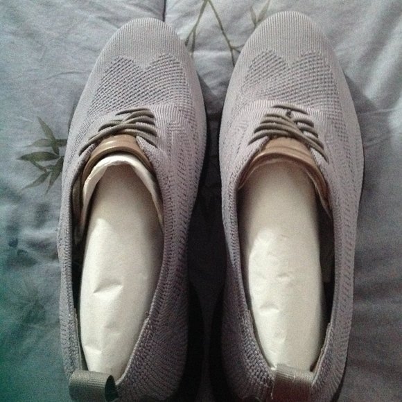 Cole Haan Men's ZeroGrand Gray Stitchlite Wingtip Oxford Shoes 11.5M -New in Box - Picture 6 of 11